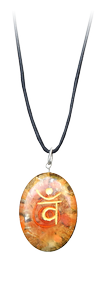 Pendentif orange